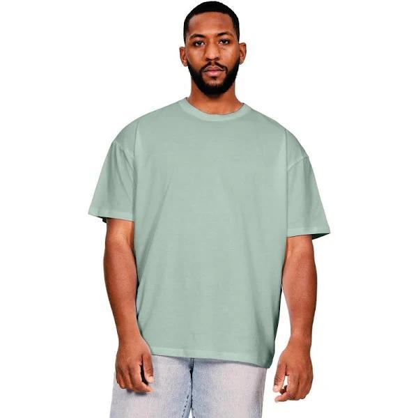 Casual Classics Mens Core Ringspun Cotton Oversized T-Shirt Sage 3XL Cotton Mens T-Shirt