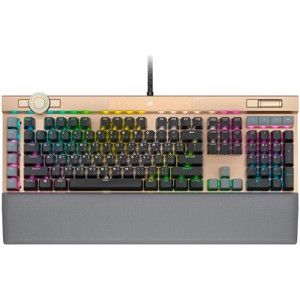 Corsair K100 RGB Midnight Gold Optical-Mechanical Gaming Keyboard