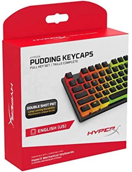 HyperX Pudding Keycaps - Pbt, Black