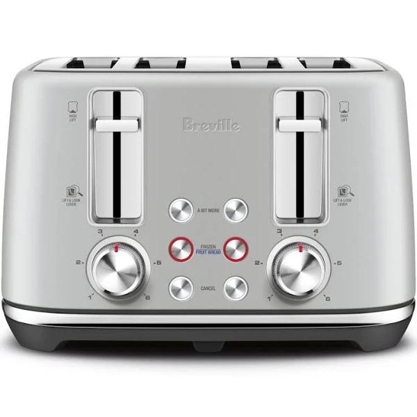 Breville The ToastSet 4 Slice Toaster (Light Grey)