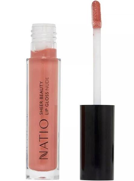 Natio Sheer Beauty Lip Gloss - Nude