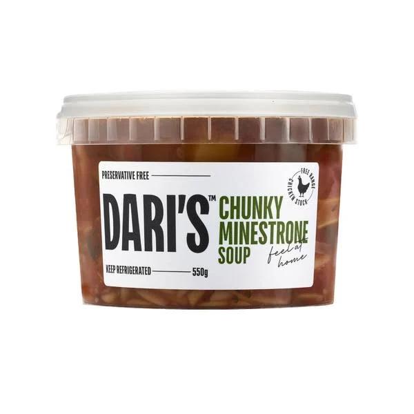 Dari's Chunky Minestrone Soup 550g