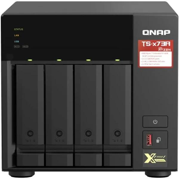 QNAP TS-473A-8G 4-Bay NAS AMD V1500B