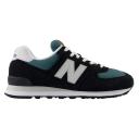 New Balance Unisex 574 - Black/Grey (Size 10.5)