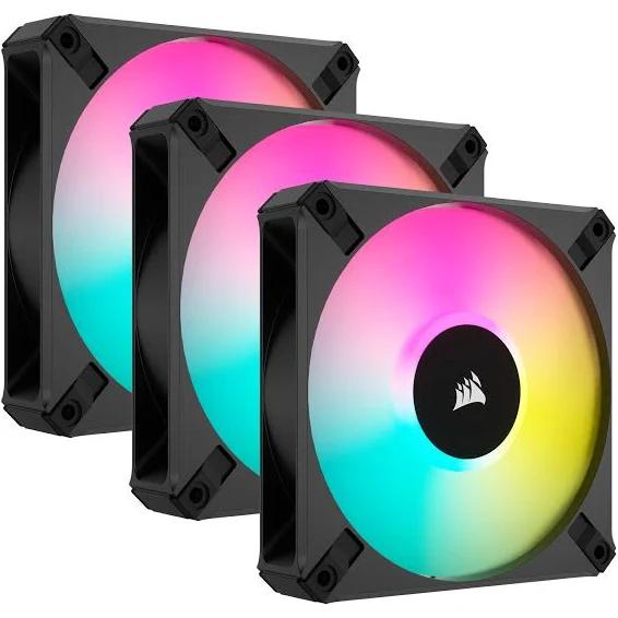 Corsair iCUE AF120 RGB Elite 120mm PWM Fan (3-Pack)