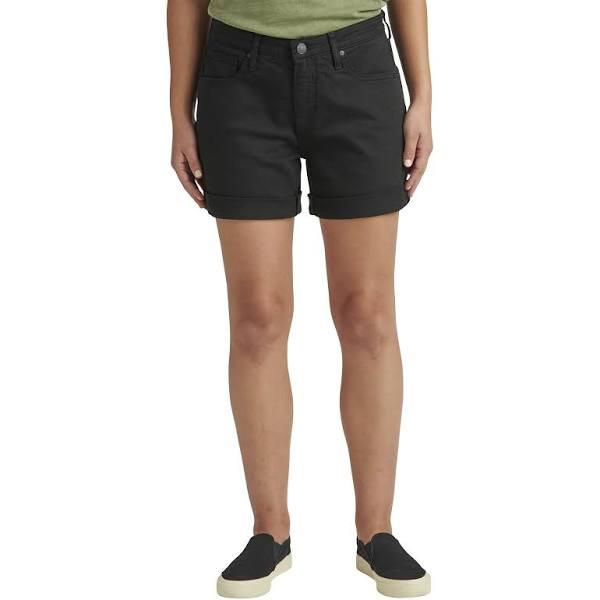 Jag Jeans Womens Alex Mid Rise Boyfriend Short