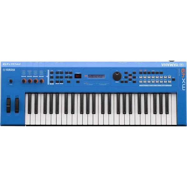 Yamaha MX49 BU MK2 Synthesiser w/ Motif XS Sound Engine (Blue)