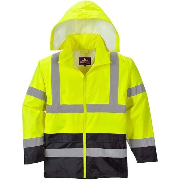 Portwest H443 Hi Vis Classic Contrast Rain Jacket