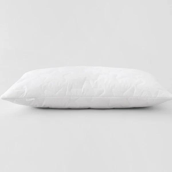 Sheridan Kids Soft Blend Pillow Protector in White Pillowcase