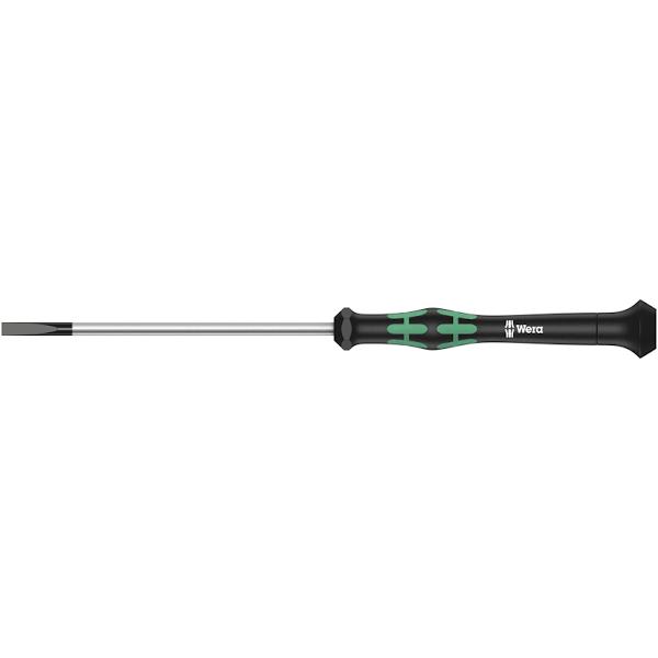 Wera 2035 Micro Slotted Precision Screwdriver 0.40x2x40mm 118005