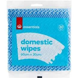 Essentials Wipes Domestic 30 Pack