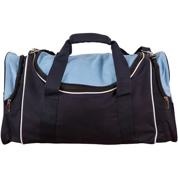 Winning Spirit Winner Sports/ Travel Bag (B2020) Navy/White/Skyblue / One Size