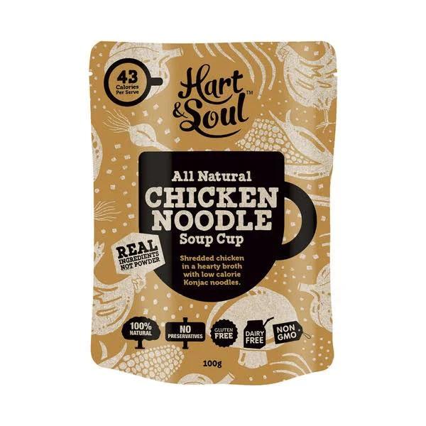 Hart & Soul Chicken Noodle Soup Cup - 100g