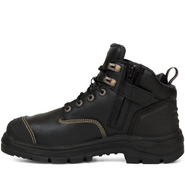 Oliver Left Zip 130mm Black Boot - 55-340Z 12.5 / Black