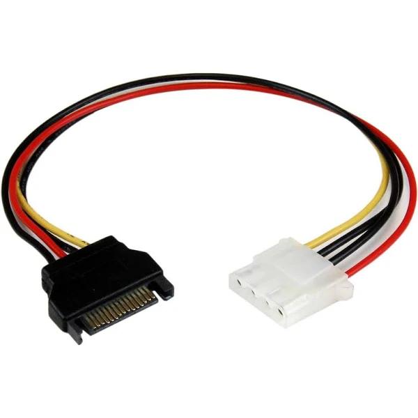 StarTech 12in SATA to LP4 Power Cable Adapter - F/M