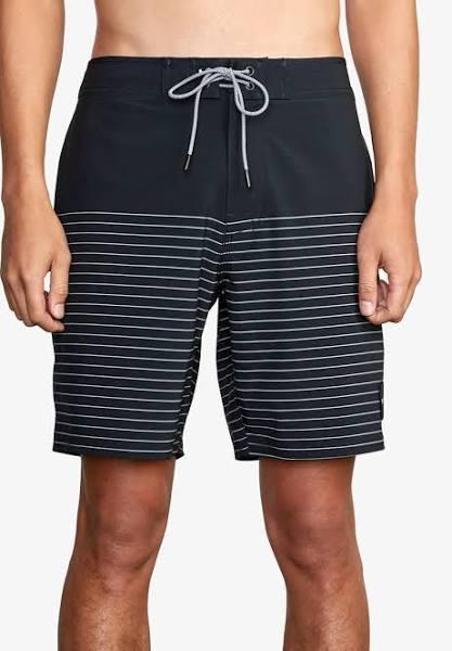 RVCA CURREN Trunk Swimming Shorts Black 31 Man