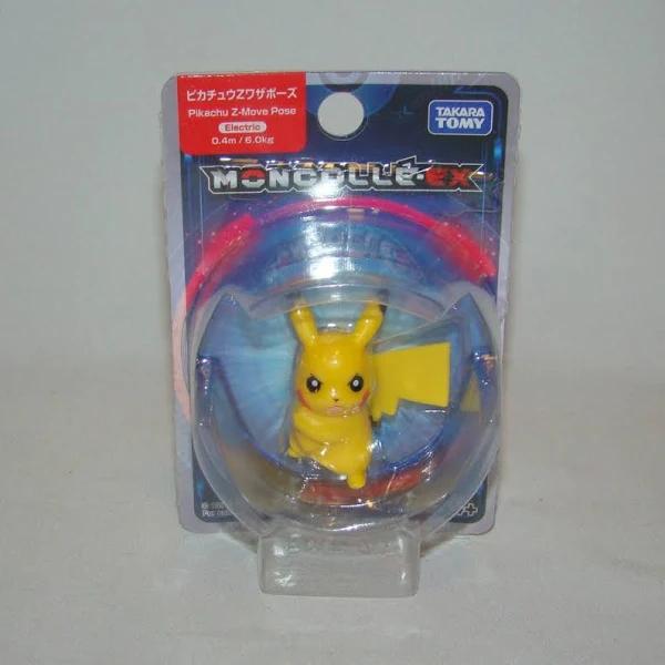 Takara Tomy Pokémon Electric Pikachu Battle Pose 4cm Figurine 4+