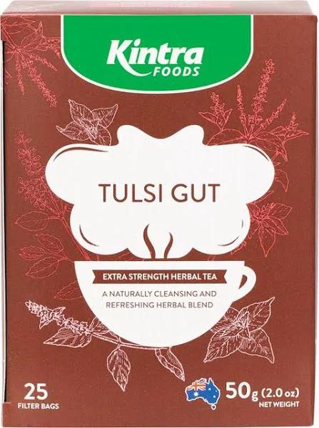 Kintra Foods Herbal Tea Bags Tulsi Gut