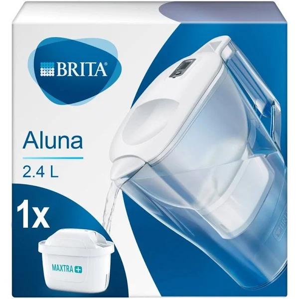 Brita Aluna 2.4L Water Filter Jug - White