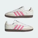 adidas-Samba OG Shoes-Women-Cloud White / Lucid Pink / Wonder White-6