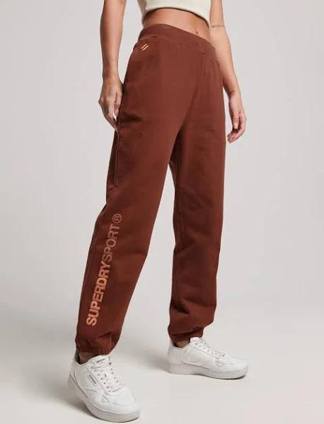 Superdry Core Joggers Brown M Woman