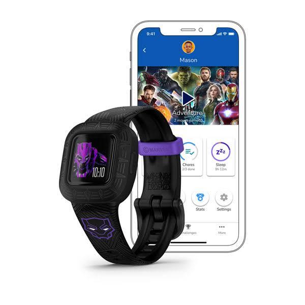 Garmin Vivofit Jr. 3 Fitness Trackers (Black Panther Special Edition)