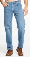 Wrangler Mens Slim Straight Jean Washed Stone Washed Stone / Regular / 34