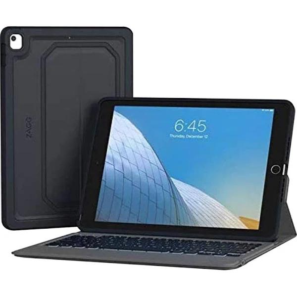 ZAGG Rugged Messenger Folio For Apple iPad 10.2 Inch - Black