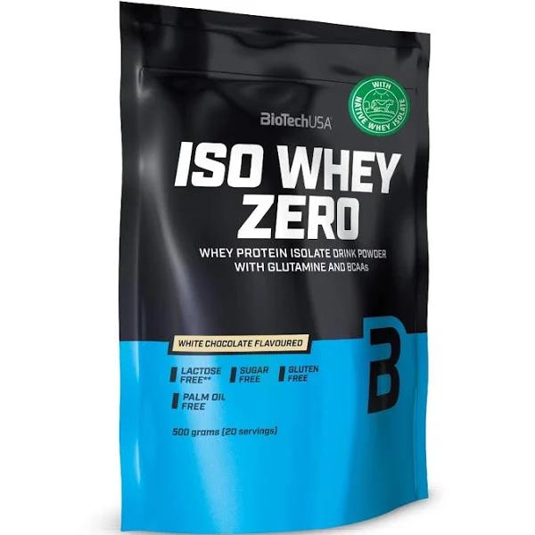 BioTechUSA ISO Whey Zero, White Chocolate - 500g