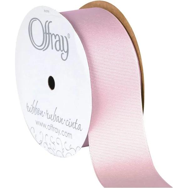 Offray Grosgrain Ribbon 1-1/2"X12'-Antique White