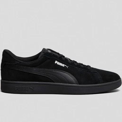 Puma Men's Smash 3.0 Shoes in Black | Size 12