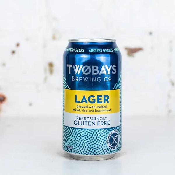 Two Bays Brewing Co. Refreshingly Gluten Free Lager 375ml