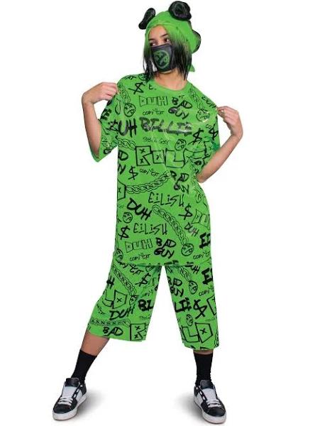 Billie Eilish Green Classic Adult Costume