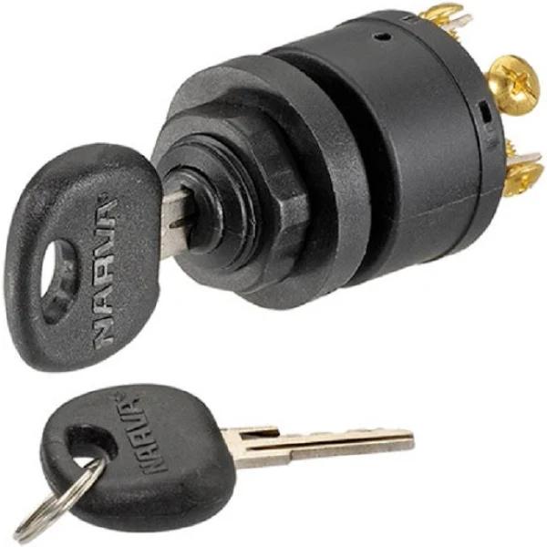 Narva 3 Position Ignition Switch With Push For Choke Function - 64008