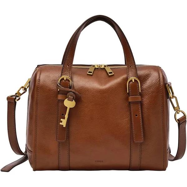 Fossil Carlie Brown Satchel Bag ZB1772200