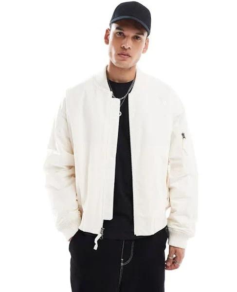 The North Face Bomber Jacket in White