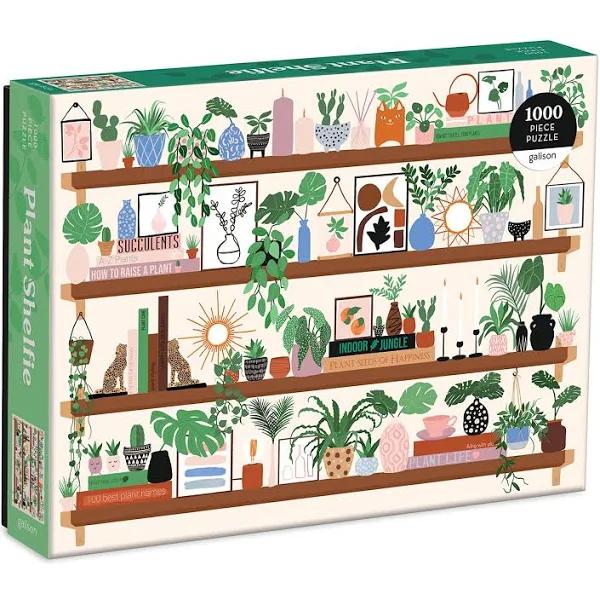 Galison - Plant Shelfie 1000 Piece Jigsaw Puzzle