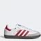 Adidas Samba OG (White / Red / Grey)