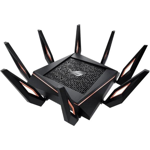 Asus GT-AX11000 ROG Rapture 802.11ax Tri-Band Gaming Router, Speed Up to 1.1 GBP