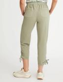 Rockmans Ankle Length Rib Waist Pant - Size 18 - Womens - Green