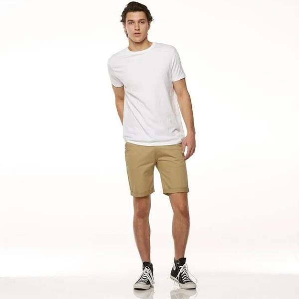 Riders by Lee Mens Denim, 31 Camel Chino Short Light Camel