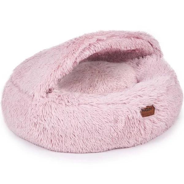 Kazoo Hideout Cave Cat Bed Rose