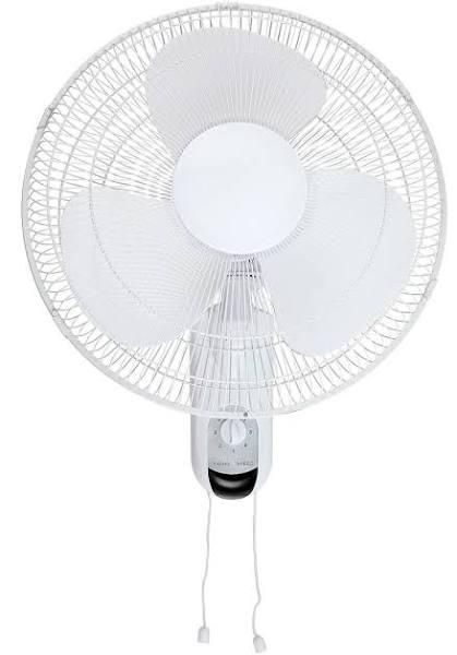 Heller 40cm Wall Fan With Pull Cord