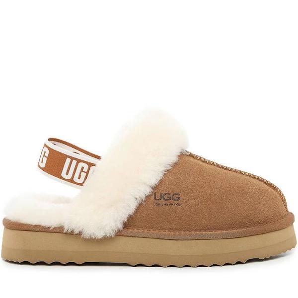 UGG Platinum Slingback Scuff Chestnut / Small- EU 35/36