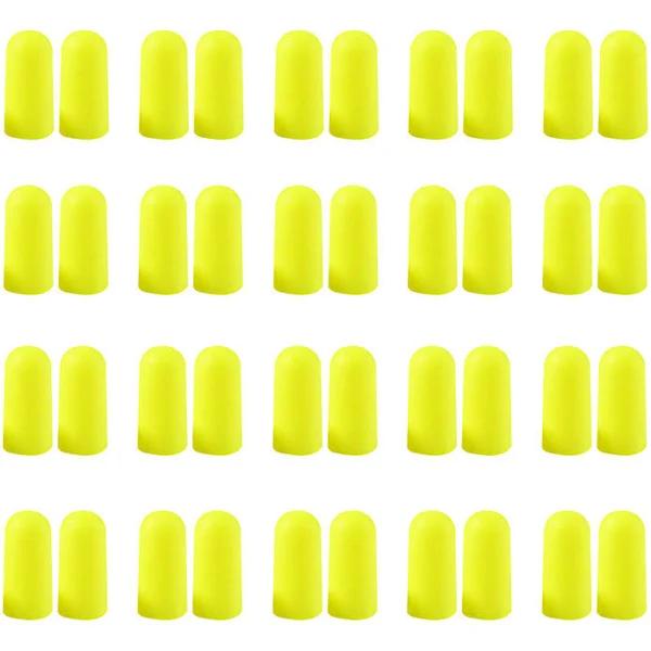 3M E-A-R Classic Uncorded Earplugs 312-1201 NRR29 Class 4 Ear Plugs 5-200 Pairs 20 Pairs