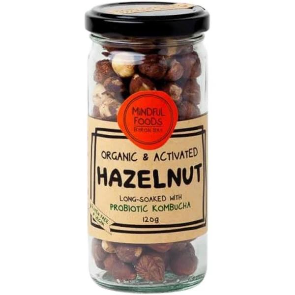 Mindful Foods Organic & Activated Nuts Hazelnuts 120g