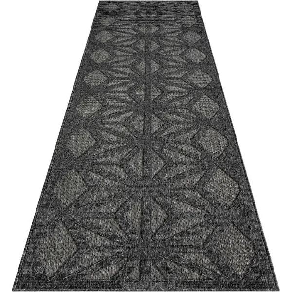 Perfecto Pigeon Dark Grey Runner Rug, 300X80CM