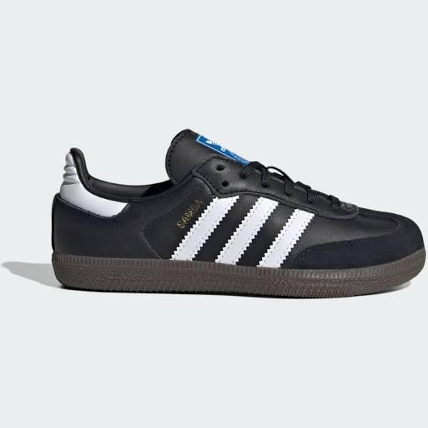 adidas-Samba OG Shoes Kids-Kids-Core Black / Cloud White / Gum-1