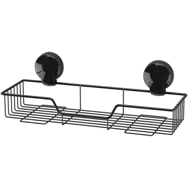 Naleon Ultraloc Suction Long Shelf Black