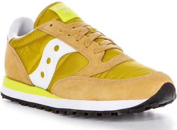 Men's Saucony Jazz Original Mustard|White, Size 8M